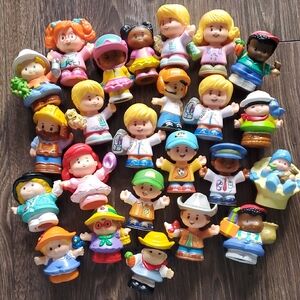 Lot Of Little People Figures